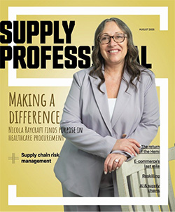 August 2025 cover of Supply Professional magazine
